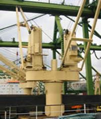 Hagglund ship twin crane